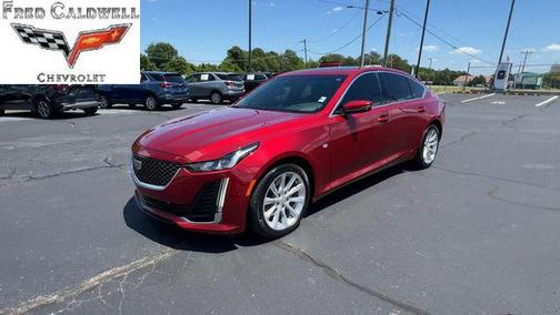 Radiant Red Tintcoat 2023 Cadillac CT5 Luxury
