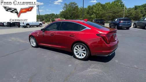Radiant Red Tintcoat 2023 Cadillac CT5 Luxury