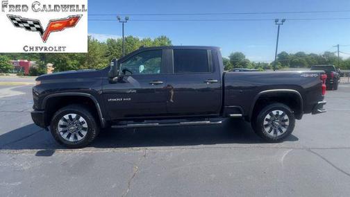 Dark Ash Metallic 2024 Chevrolet Silverado 2500 Custom