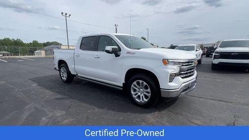 Summit White 2023 Chevrolet Silverado 1500 LTZ