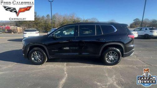 Ebony Twilight Metallic 2025 GMC Acadia FWD Elevation