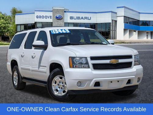 Summit White 2014 Chevrolet Suburban 1500 LT