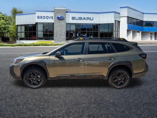 Green Metallic 2025 Subaru Outback Wilderness