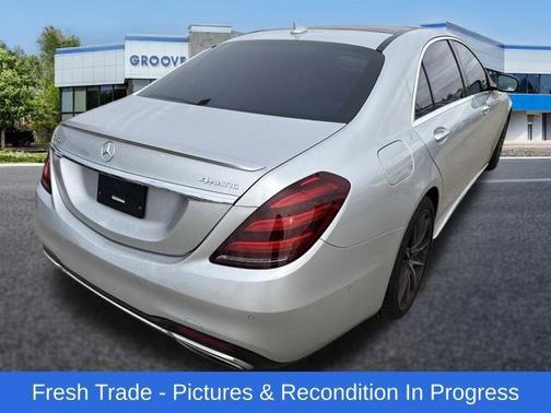 Diamond Silver Metallic 2018 Mercedes-Benz S-Class S 450 4MATIC