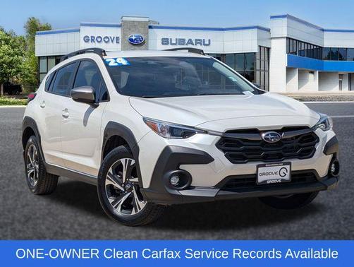 Crystal White Pearl 2024 Subaru Crosstrek Premium
