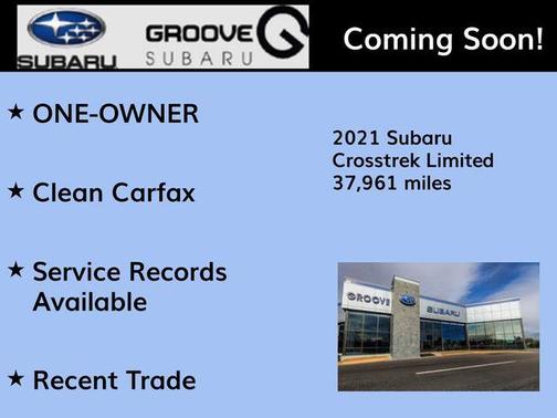 Crystal Black Silica 2021 Subaru Crosstrek Limited