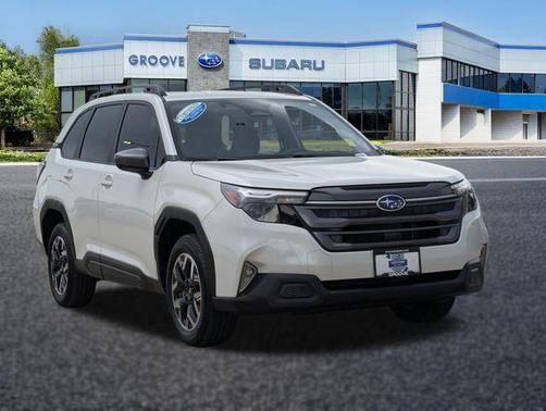 Crystal White Pearl 2025 Subaru Forester Premium
