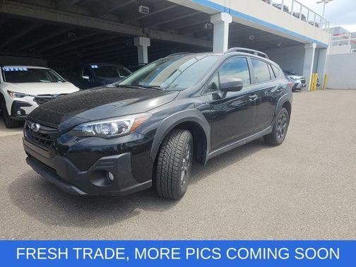 Crystal Black Silica 2021 Subaru Crosstrek Sport