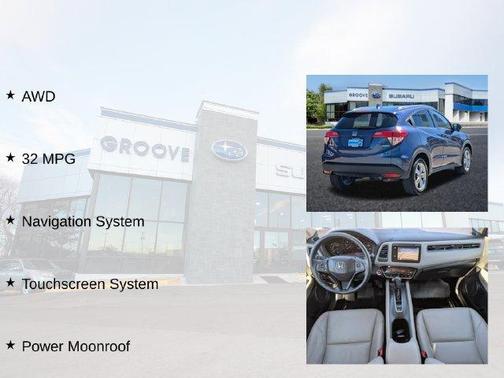 Deep Ocean Pearl 2016 Honda HR-V EX-L w/Navigation