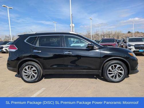 Super Black 2015 Nissan Rogue SL