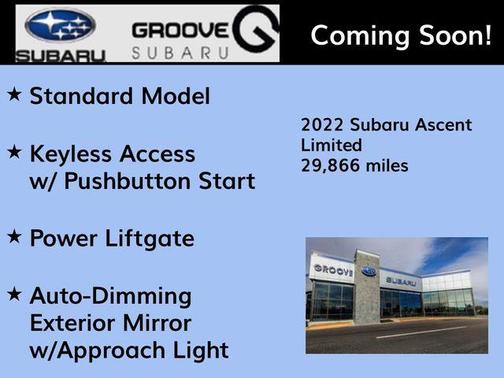 2022 Subaru Ascent Limited 7-Passenger