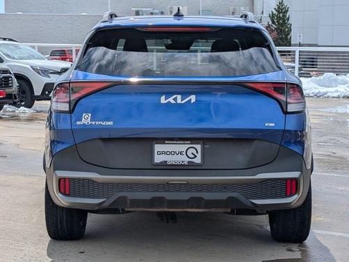 Sapphire Blue 2023 Kia Sportage X-Line
