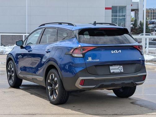 Sapphire Blue 2023 Kia Sportage X-Line
