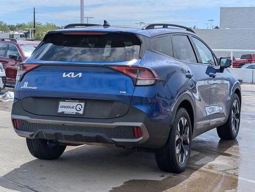 Sapphire Blue 2023 Kia Sportage X-Line
