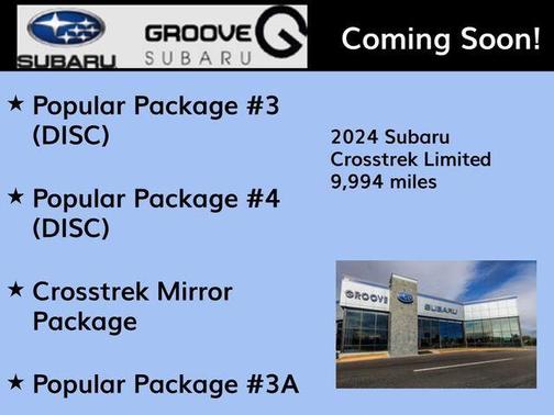 Ice Silver Metallic 2024 Subaru Crosstrek Limited