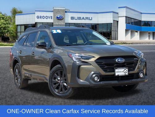 Autumn Green Metallic 2024 Subaru Outback Onyx Edition