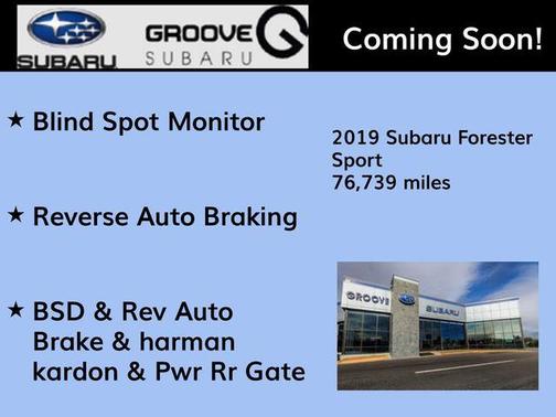 Dark Gray Metallic 2019 Subaru Forester Sport