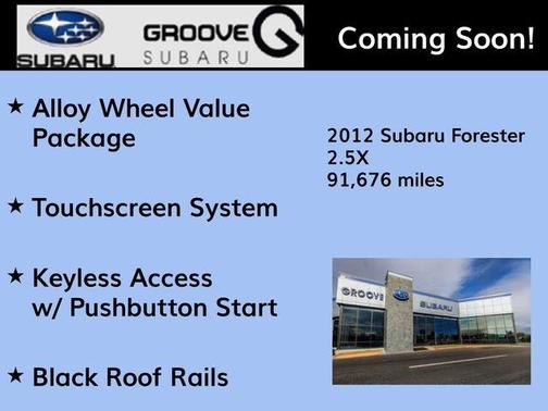2012 Subaru Forester 2.5X