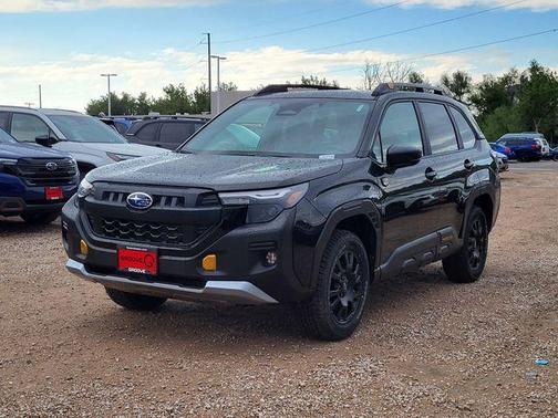 Black 2026 Subaru Forester Wilderness