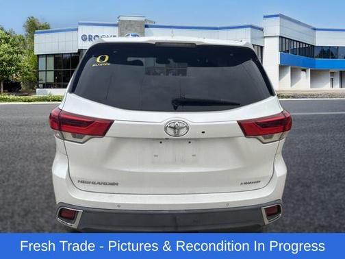 Blizzard Pearl 2018 Toyota Highlander Limited