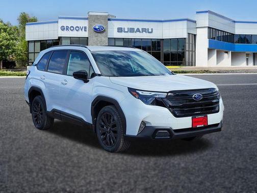 Crystal White Pearl 2026 Subaru Forester Sport