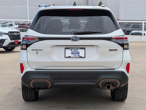 Crystal White Pearl 2025 Subaru Forester Hybrid Sport