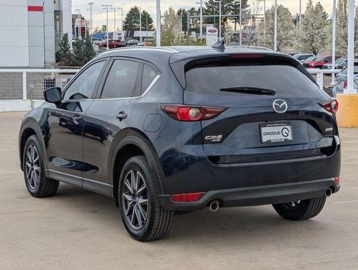 Deep Crystal Blue Mica 2018 Mazda CX-5 Touring
