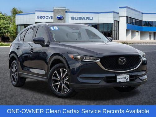 Deep Crystal Blue Mica 2018 Mazda CX-5 Touring