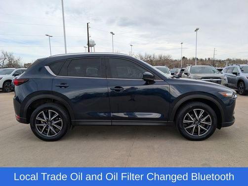 Deep Crystal Blue Mica 2018 Mazda CX-5 Touring