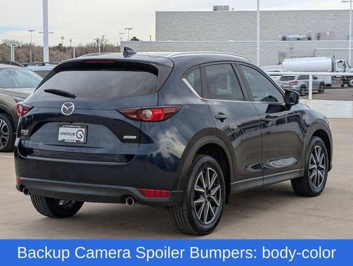 Deep Crystal Blue Mica 2018 Mazda CX-5 Touring