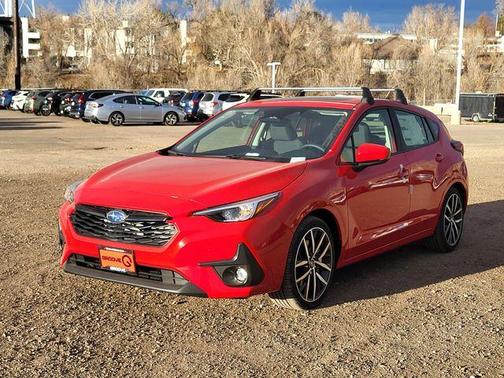 Pure Red 2026 Subaru Impreza Sport