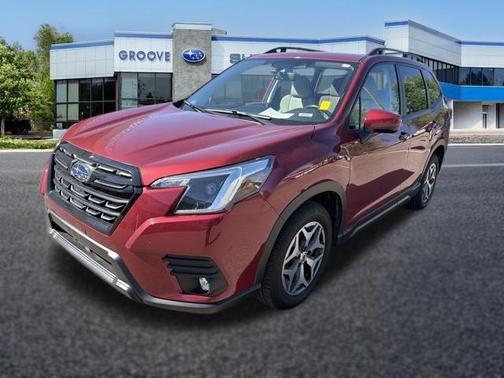 Crimson Red Pearl 2024 Subaru Forester Premium