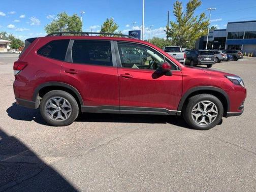 Crimson Red Pearl 2024 Subaru Forester Premium