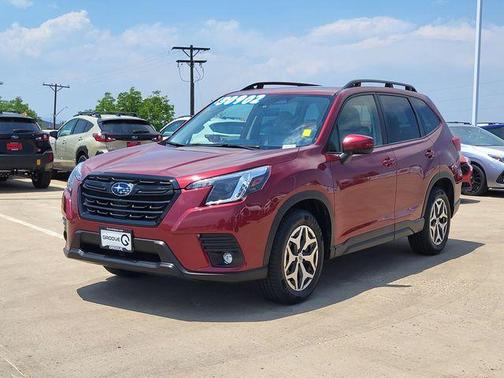 Crimson Red Pearl 2024 Subaru Forester Premium
