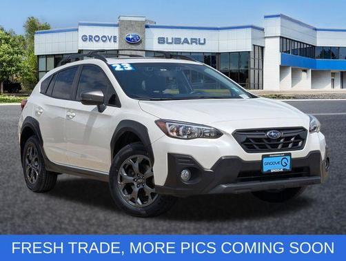 Crystal White Pearl 2023 Subaru Crosstrek Sport