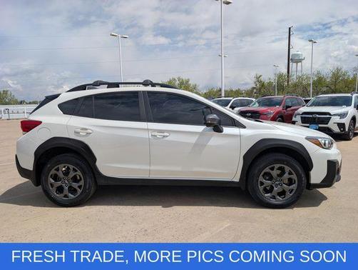 Crystal White Pearl 2023 Subaru Crosstrek Sport
