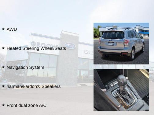 Ice Silver Metallic 2018 Subaru Forester 2.5i Touring