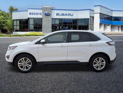 Oxford White 2018 Ford Edge SEL