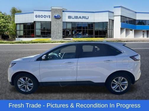 Oxford White 2018 Ford Edge SEL