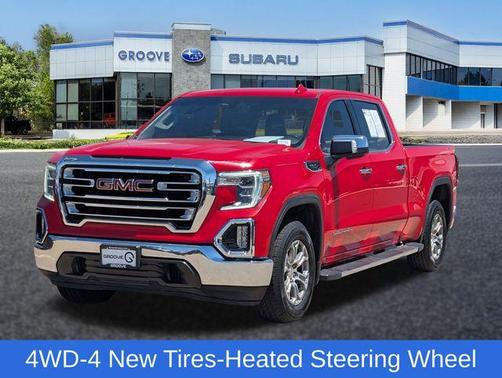 Cardinal Red 2021 GMC Sierra 1500 SLT