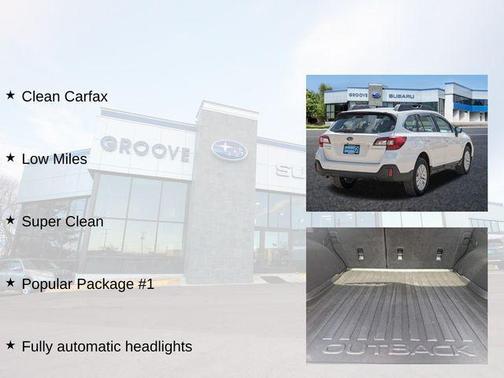 Crystal White Pearl 2018 Subaru Outback 2.5i