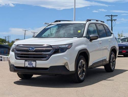 Crystal White Pearl 2026 Subaru Forester Premium