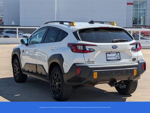 Crystal White Pearl 2024 Subaru Crosstrek Wilderness