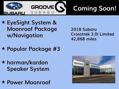 2018 Subaru Crosstrek 2.0i Limited