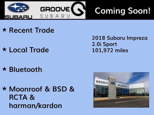 2018 Subaru Impreza 2.0i Sport