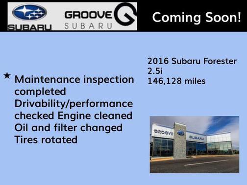 2016 Subaru Forester 2.5i