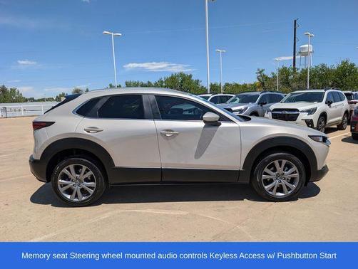 Platinum Quartz Metallic 2024 Mazda CX-30 2.5 S Preferred Package