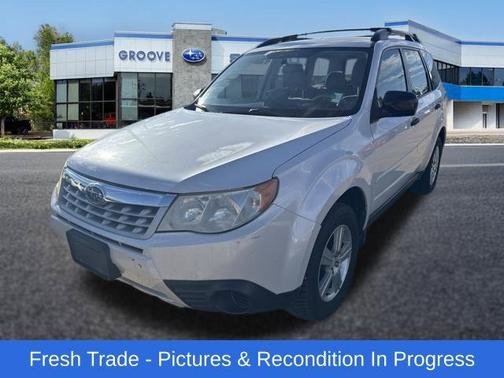 Satin White Pearl 2011 Subaru Forester 2.5X
