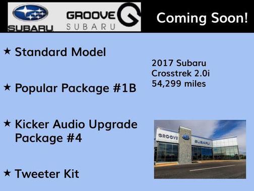 Crystal White Pearl 2017 Subaru Crosstrek 2.0i