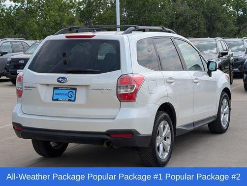 Satin White Pearl 2015 Subaru Forester 2.5i Premium
